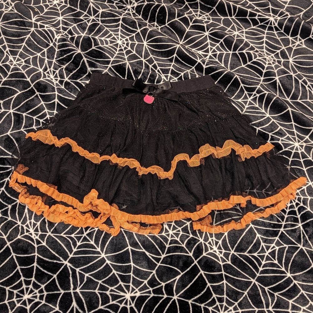 Hello Kitty Halloween Tutu Skirt